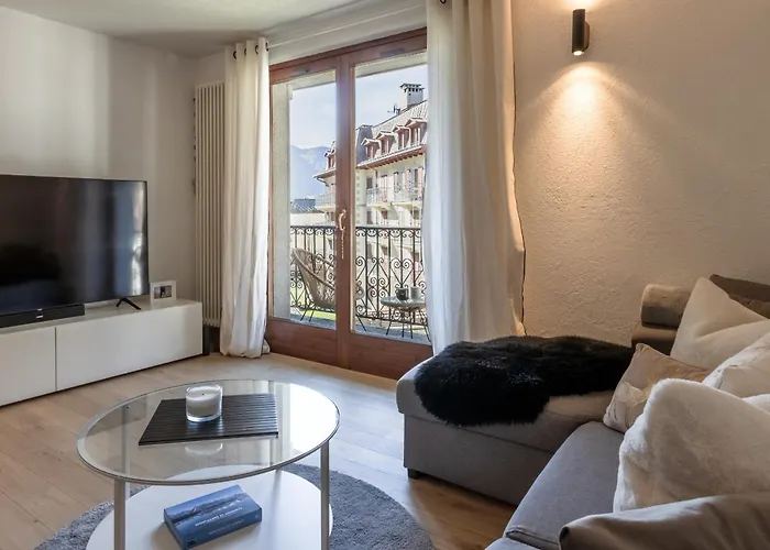 公寓 Bel Oiseau - Hypercentre - Balcon -chamonix